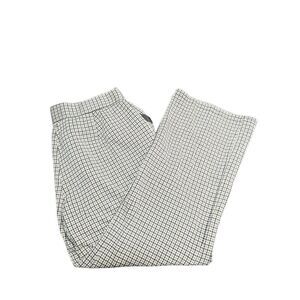 Nordstrom Rack Kick Flares Houndstooth Print Classic Boot Leg High Rise Waist Wo